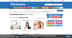 Desktop Screenshot of newsletter.doctissimo.fr