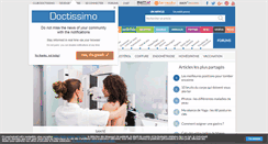 Desktop Screenshot of cartes.doctissimo.fr