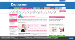 Desktop Screenshot of grossesse.doctissimo.fr